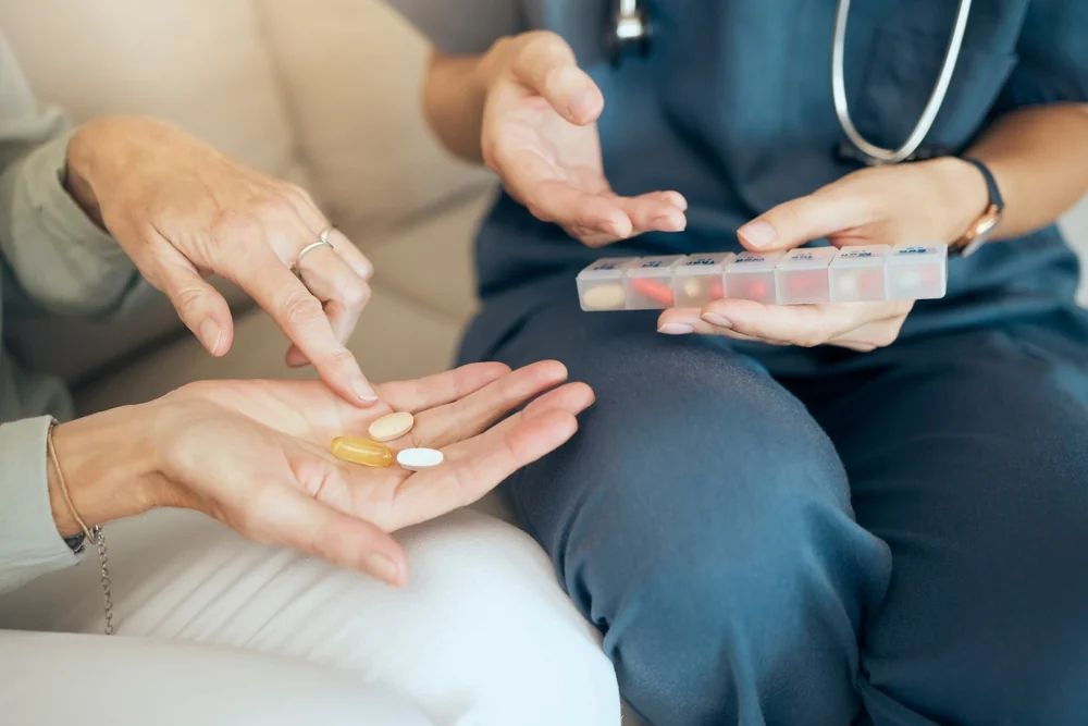 Nursing home residents often take multiple medications, increasing the risk of errors and adverse effects.