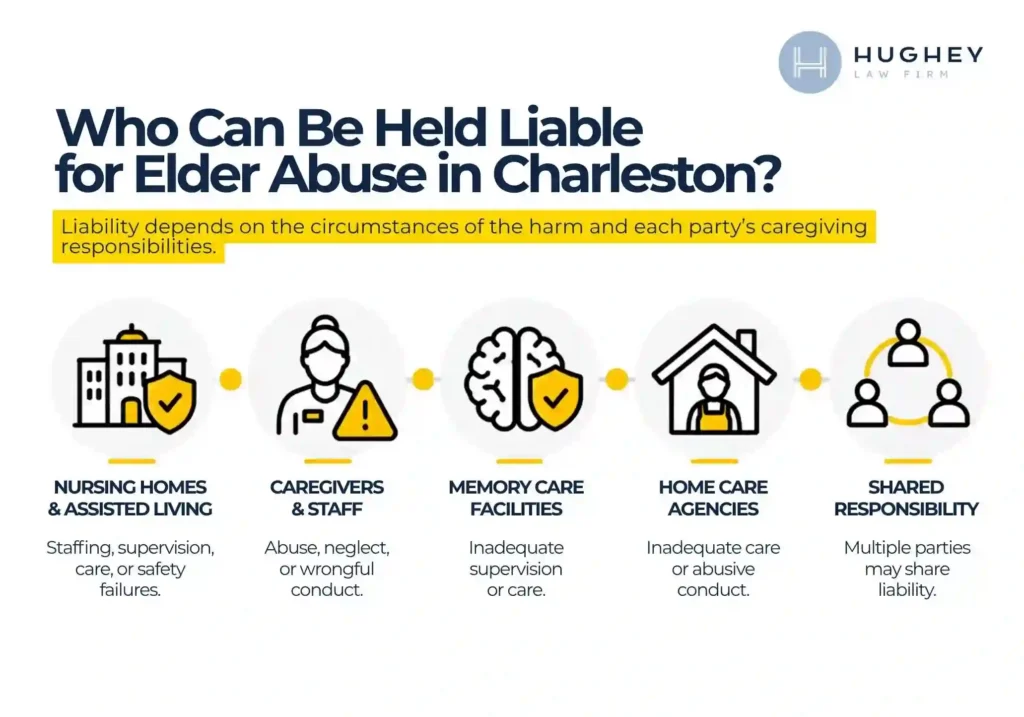 Who Can Be Held Liable for Elder Abuse in Charleston
